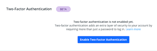 Two-Factor Authentication