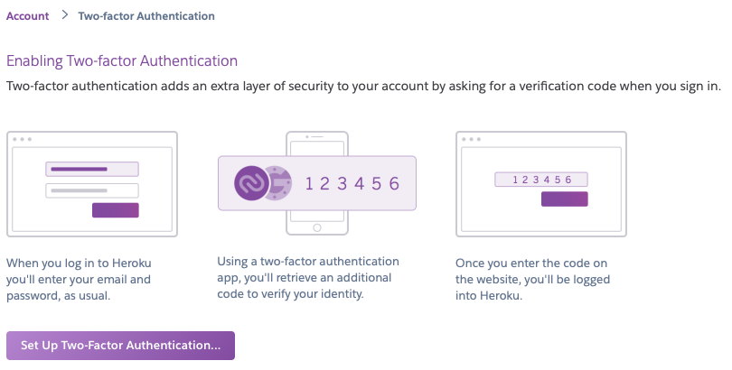 Enable Two-factor Authentication