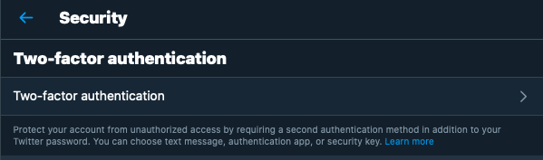 Set up authenticator app